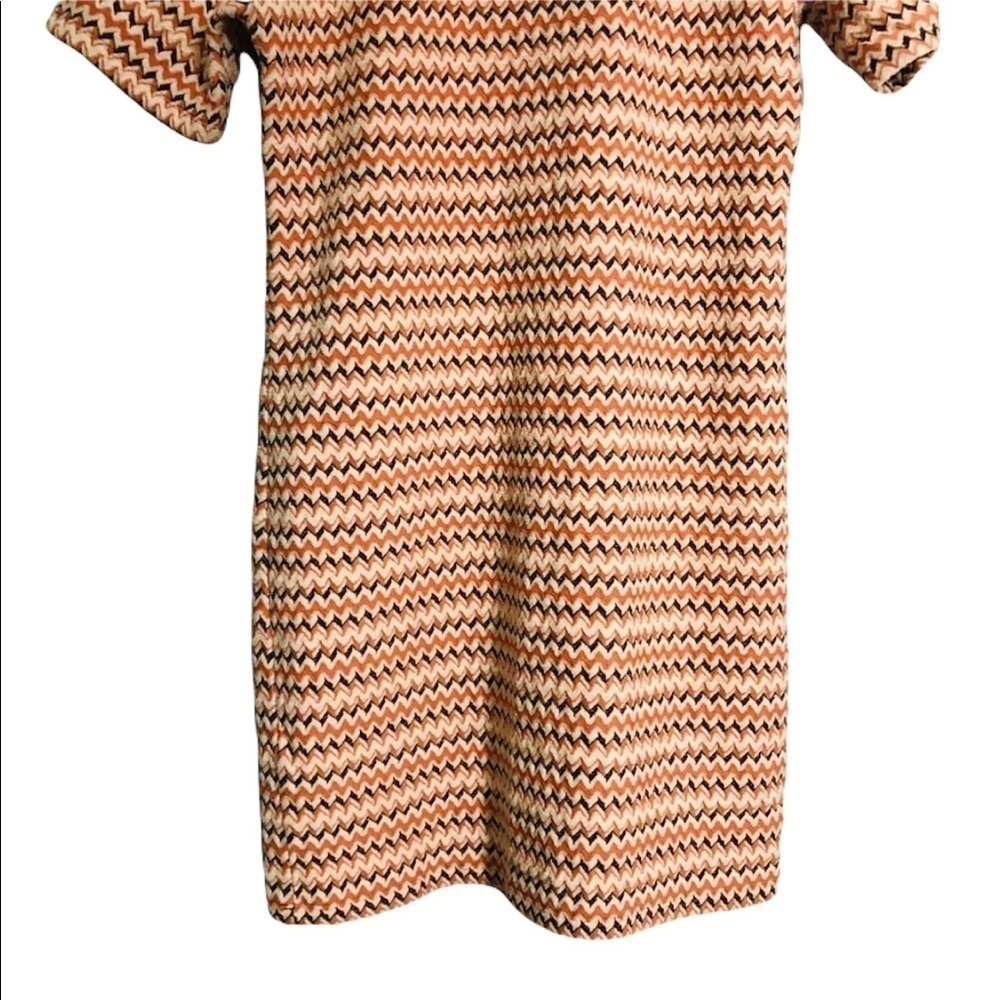 TopShop striped chevron woven dress retro vintage - Picture 8 of 8